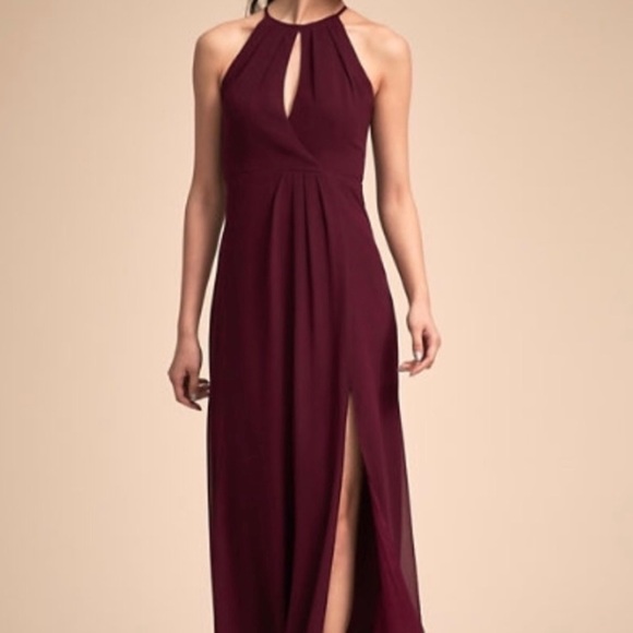 BHLDN Dresses & Skirts - BHLDN Marco Dress Medium Wine/Burgundy